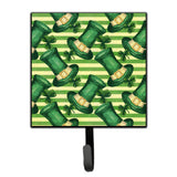Caroline'S Treasures Watercolor St Patrick'S Day Leprechaun Hat Wall Hook, Small, Multicolor