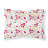 Caroline'S Treasures Watercolor Love Letters Pillowcase, Standard, Multicolor