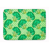 Caroline'S Treasures Watercolor Broccoli Floor Mat, 19 H X 27 W, Multicolor