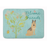 Caroline'S Treasures Welcome Friends German Shepherd Floor Mat, 19Hx27W, Multicolor