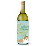 Caroline'S Treasures Welcome Friends Collie Decorative Bottle Hugger, 750 Ml, Multicolor
