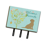 Caroline'S Treasures Welcome Friends Chocolate Labrador Retriever Wall Hook, Triple