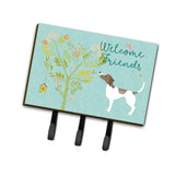 Caroline'S Treasures Welcome Friends Pointer Wall Hook, Triple, Multicolor