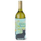 Caroline'S Treasures Welcome Friends Scottish Terrier Decorative Bottle Hugger, 750 Ml, Multicolor