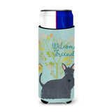 Caroline'S Treasures Welcome Friends Scottish Terrier Decorative Can Hugger, Multicolor