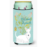 Caroline'S Treasures Welcome Friends White Scottish Terrier Decorative Can Hugger, Tall Boy, Multicolor