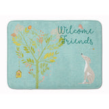 Caroline'S Treasures Welcome Friends Italian Greyhound Floor Mat, 19Hx27W, Multicolor