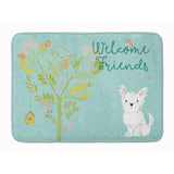 Caroline'S Treasures Welcome Friends Westie Floor Mat, 19Hx27W, Multicolor