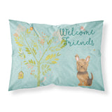Caroline'S Treasures Welcome Friends Yorkie Pillowcase, Standard