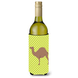 Caroline'S Treasures F1 Hybrid Camel Green Decorative Bottle Hugger, 750 Ml, Multicolor