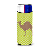 Caroline'S Treasures F1 Hybrid Camel Green Decorative Can Hugger, Slim, Multicolor