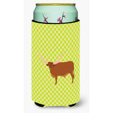 Caroline'S Treasures Ankole-Watusu Cow Green Decorative Can Hugger, Tall Boy, Multicolor