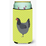 Caroline'S Treasures Jersey Giant Chicken Green Decorative Can Hugger, Tall Boy, Multicolor