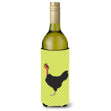 Caroline'S Treasures Naked Neck Chicken Green Decorative Bottle Hugger, 750 Ml, Multicolor