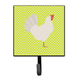 Caroline'S Treasures Leghorn Chicken Green Wall Hook, Small, Multicolor