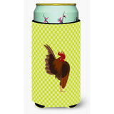 Caroline'S Treasures Malaysian Serama Chicken Green Decorative Can Hugger, Tall Boy, Multicolor