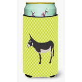Caroline'S Treasures American Mammoth Jack Donkey Green Decorative Can Hugger, Tall Boy, Multicolor