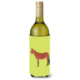 Caroline'S Treasures Mule Green Decorative Bottle Hugger, 750 Ml, Multicolor