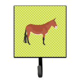 Caroline'S Treasures Mule Green Wall Hook, Small, Multicolor