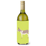 Caroline'S Treasures Australian Teamster Donkey Green Decorative Bottle Hugger, 750 Ml, Multicolor
