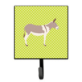 Caroline'S Treasures Australian Teamster Donkey Green Wall Hook, Small, Multicolor