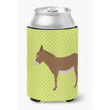 Caroline'S Treasures Cotentin Donkey Green Decorative Can Hugger, Multicolor