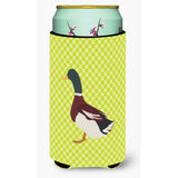 Caroline'S Treasures Rouen Duck Green Decorative Can Hugger, Tall Boy, Multicolor