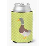 Caroline'S Treasures Saxony Sachsenente Duck Green Decorative Can Hugger, Multicolor