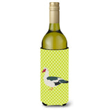 Caroline'S Treasures Muscovy Duck Green Decorative Bottle Hugger, 750 Ml, Multicolor