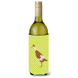 Caroline'S Treasures Indian Runner Duck Green Decorative Bottle Hugger, 750 Ml, Multicolor
