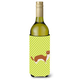 Caroline'S Treasures Weasel Green Decorative Bottle Hugger, 750 Ml, Multicolor