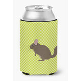 Caroline'S Treasures Chinchilla Green Decorative Can Hugger, Multicolor
