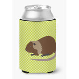 Caroline'S Treasures Coypu Nutria River Rat Green Decorative Can Hugger, Multicolor