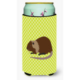 Caroline'S Treasures Coypu Nutria River Rat Green Decorative Can Hugger, Tall Boy, Multicolor