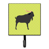 Caroline'S Treasures Verata Goat Green Wall Hook, Small, Multicolor