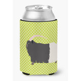Caroline'S Treasures Welsh Black-Necked Goat Green Decorative Can Hugger, Multicolor