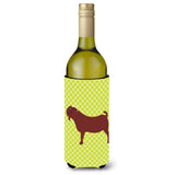 Caroline'S Treasures Kalahari Red Goat Green Decorative Bottle Hugger, 750 Ml, Multicolor