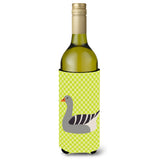 Caroline'S Treasures Pilgrim Goose Green Decorative Bottle Hugger, 750 Ml, Multicolor