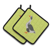 Caroline'S Treasures West Of England Goose Green Decorated Pot Holder, 7.5 X 7.5