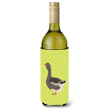 Caroline'S Treasures Toulouse Goose Green Decorative Bottle Hugger, 750 Ml, Multicolor