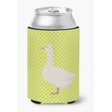 Caroline'S Treasures Roman Goose Green Decorative Can Hugger, Multicolor