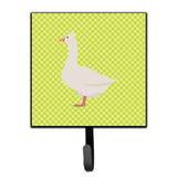 Caroline'S Treasures Roman Goose Green Wall Hook, Small, Multicolor