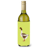 Caroline'S Treasures Pomeranian Rogener Goose Green Decorative Bottle Hugger, 750 Ml, Multicolor