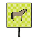 Caroline'S Treasures Welsh Pony Horse Green Wall Hook, Small, Multicolor