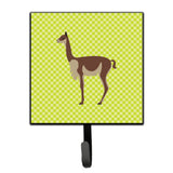 Caroline'S Treasures Vicugna Or Vicuna Green Wall Hook, Small, Multicolor