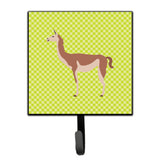 Caroline'S Treasures Guanaco Green Wall Hook, Small, Multicolor