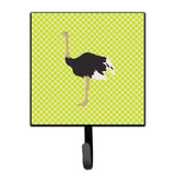 Caroline'S Treasures Common Ostrich Green Wall Hook, Small, Multicolor
