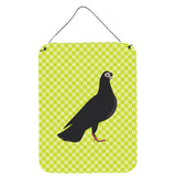 Caroline'S Treasures Budapest Highflyer Pigeon Green Metal Print, 16Hx12W, Multicolor