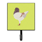 Caroline'S Treasures German Modena Pigeon Green Wall Hook, Small, Multicolor