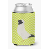 Caroline'S Treasures Nun Pigeon Green Decorative Can Hugger, Multicolor